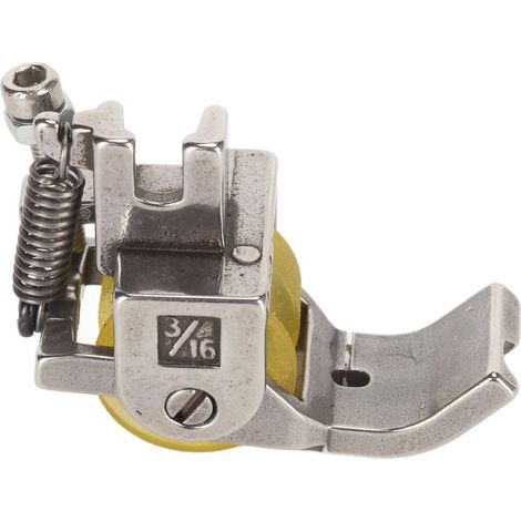 Pied presseur à rouleau caoutchouc 0.5mm métal installation facile léger compact pour réparation remplacement machine à coudre (1/5)