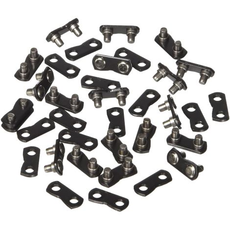 Chaine de tronconneuse maillons de liaison pas 3/8" e'paisseur 1,3 mm lot de 10 pie'ces