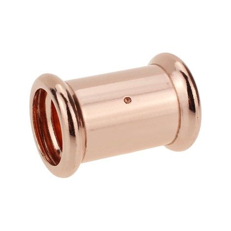 x10 15mm Copper Press Fit Straight 15mm Connector WRAS Crimp Fitting