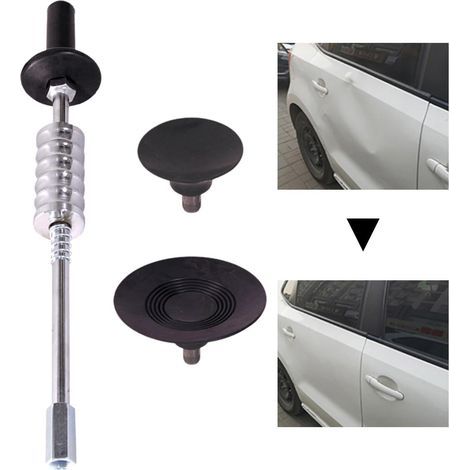 Outil de Débosselage Automatique avec Ventouse Débosselage de Carrosserie Outil de Glissière de Ventouse de Réparation de Bosse de Voiture (1/5)