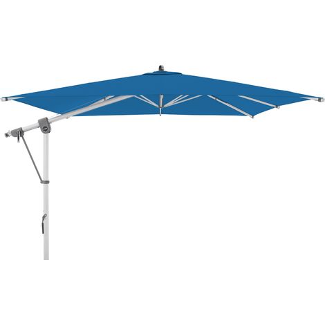 Doppler Sonnenschirm / Ampelschirm "Expert 300", 300 x 300 cm, aquamarin, Bezug aus 100% Polyester, Gestell aus Aluminium, 27,1 kg Sonnenschirm / Ampelschirm "Expert 300 x 300", aquamarin, 300 x 300 c