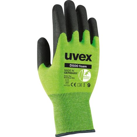uvex D500 foam 6060407 Schnittschutzhandschuh Größe (Handschuhe): 7 EN 388 1 Paar (1/2)