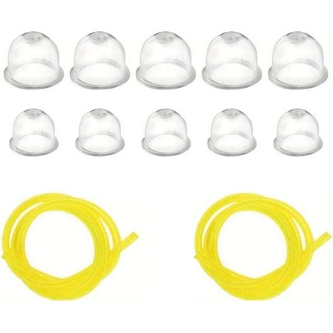 Tuyau De Carburant Pour Tondeuse À Gazon Et Souffleuse À Neige Avec Tuyau À Bulles D'Huile Compatible Avec Tronçonneuses, Débroussailleuses Et Petits Moteurs Pour Une Meilleure Performance De (1/5)