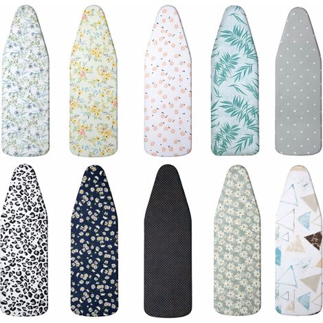 Housse de planche à repasser en coton beige 130 x 50