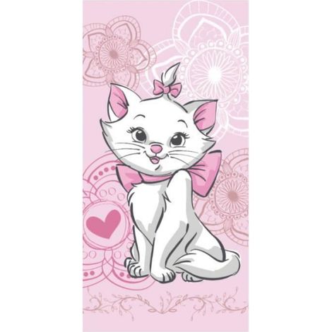 Serviette De Plage - 70x140 Cm - 100% Coton - Rose - 1 Piece