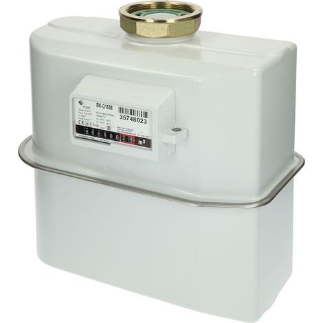 Compteur de gaz à soufflet BK-G16, DN 40 une tubulure, Kromschröder/Elster