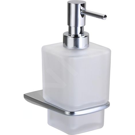 kielle Vega - Distributeur de savon avec support, verre mat / chrome 40118000 (1/2)