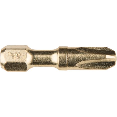 EMBOUTS SHORTON IMPACT GOLD PH3 (2 PCS) MAKITA B-42204 (1/2)