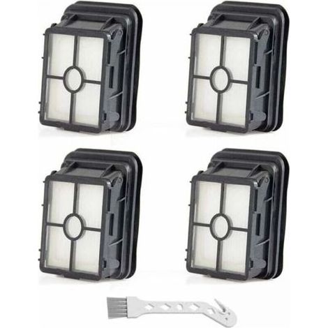 Bissell Crosswave 4 pièces 1866 1866F Filtres de Rechange Lavable pour les Aspirateurs Bissell CrossWave 3-en-1 Multi-Surface 17132 et Pet Pro 2225N (1/4)