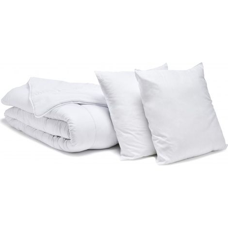 Pack Anti-Acariens Couette 220x240cm + 2 Oreillers 60x60cm (1/2)