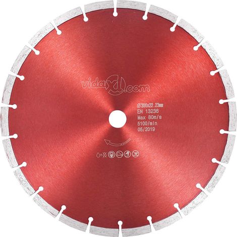 Disque de coupe diamanté Acier 300 mm (1/4)