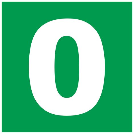 N°0 - 200x200mm - Rigide Vert - 4220451