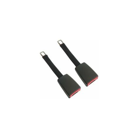 Debuns – Rallonge de ceinture de sécurité voiture 25 cm – Acier pour languette 20-22 mm – Installation facile – Lot de 2 extensions (1/4)