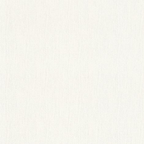 Papier peint monochrome blanc idéal couloir | Papier peint intissé uni blanc pour cuisine | Tapisserie moderne pour déco scandinave - 10,05 x 0,53 m (1/5)