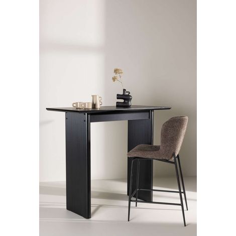 Vail table de bar 60x120 cm noir. (1/5)