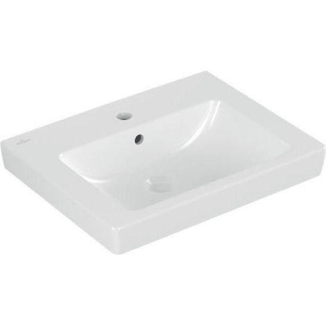 Waschtisch Villeroy & Boch Subway 2.0 550 x 155 x 470 mm, mit Überlauf und Hahnloch, weiß - 71135501 (1/5)