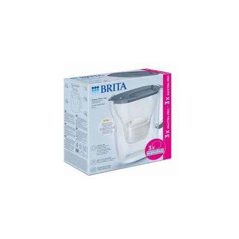 Brita Style Essential Wasserfilterkaraffe blau-grau 2,4 L