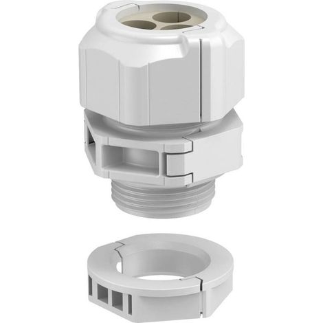 [NEUWERTIG] B-Ware OBO Bettermann 2024956 Kabelverschraubung 1.5 mm Kunststoff Lichtgrau Schraube (1/2)