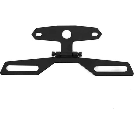 Universelle Kennzeichenhalterung klappbar für Motorrad, ATV, Dirt Bike (1/5)