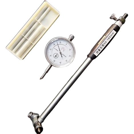 Jauge d'alésage 50-160mm 0,01mm indicateur de trou précis outil de mesure cylindre moteur (1/5)