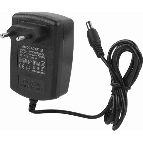 Adaptateur secteur AC/DC 12V 3A pour ruban LED (1/5)
