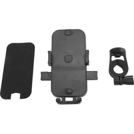 Support téléphonique moto ABS stable angle réglable absorption chocs fixation guidon pour smartphone (1/5)