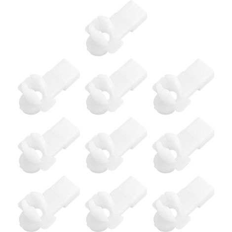 Pack of 10 3mm driver's side door fixing clips compatible with Honda and others (1/5)