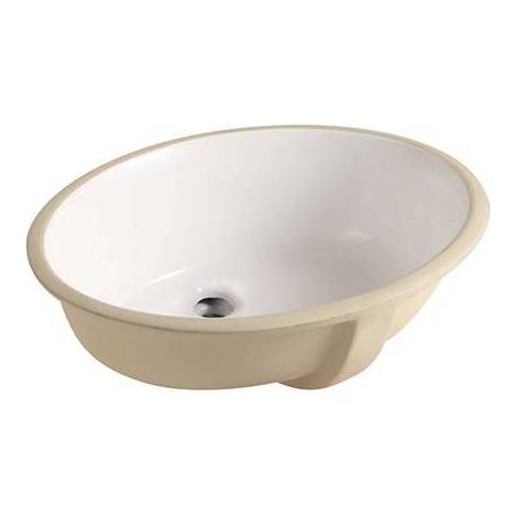LAVABO SOUS PLAN DE TRAVAIL 49,5X41,5 Dimensions : Blanc