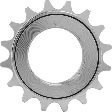 Roue libre de vélo 16 dents, rotation silencieuse, résistante à l'usure et à la rouille, accessoire de cyclisme durable, plaquée argent. (1/5)