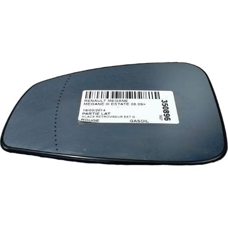 [PRODUIT D'OCCASION] Glace Retroviseur Exterieur G RENAULT Megane III Estate 09- ♻️ Ref Oe. 963660005r - Garantie à vie (1/3)