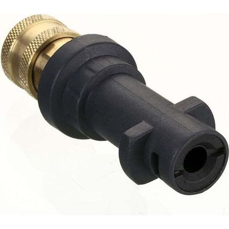 Enowelir Hochdruckreiniger-Pistolenadapter Schnellanschluss 1/4" Kompatibel mit Kärcher K2 K3 K4 K5 K6 K7 (1/4)