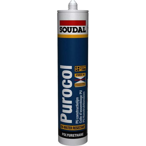 SOUDAL PUROCOL D4 COLLE DE CONSTRUCTION PU 310 ML - 103955
