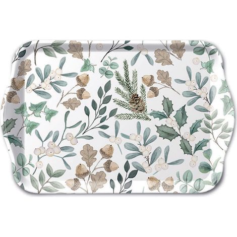 Mini plateau feuillages dhiver (1/2)