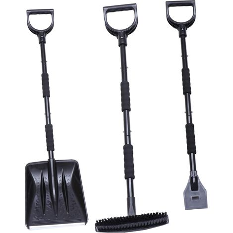 Shovel Suit for Cars Includes Snowplow Ice Scraper and Snow
