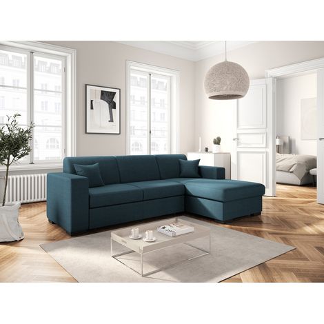 Canapé d'angle convertible moderne en tissu Catimini (1/5)