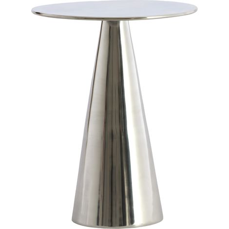 Light & Living Beistelltisch LEOVA in Nickel – Ø35x45 cm (1/4)