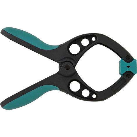 40 Federzwinge 3630000 / Kleinzwinge zum Fixieren des Werkstücks mit einer Ausladung von 40 mm / Mit einer Hand bedienbar (1/5)