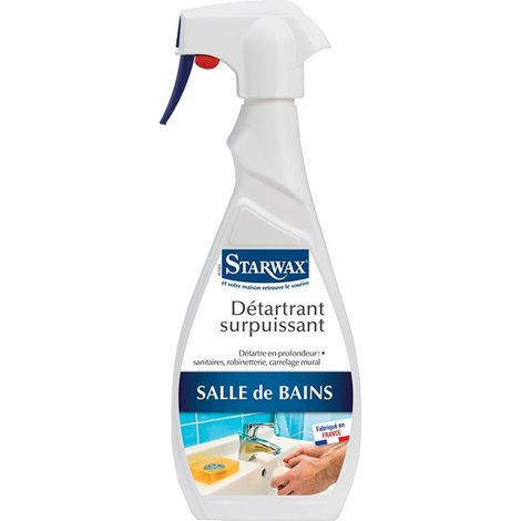 STARWAX kraftvoller Entkalker Bad - Sprühflasche 500 ml - 663 (1/2)