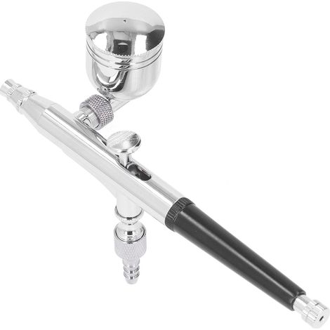 Valve de contrôle de pression pour aérographe de peinture 30 MPa, pulvérisateur aérographe en acier inoxydable pour la peinture d'objets. (1/5)