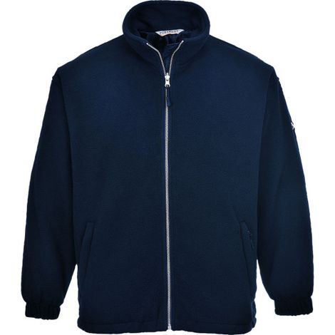 Polar corta-vientos diseño tradicional anti-bolitas F285 L Azul Marino