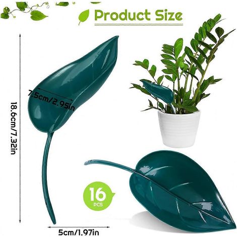 Lot de 16 entonnoirs d'arrosage pour plantes d'intérieur, pots de fleurs - (1/5)