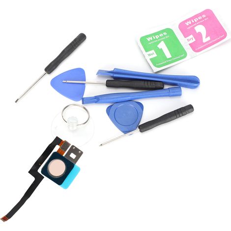 Câble flexible capteur d'empreinte digitale bouton accueil 6.3 pouces PCB pour Google Pixel 3 XL - Rose (1/5)