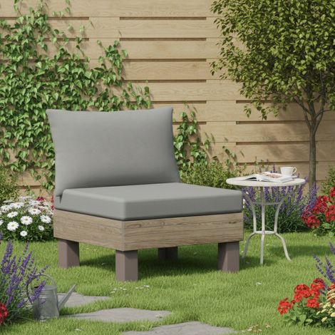 Houghton Outdoor-Stuhl, ein Stuhl, gepolstert, modular zusammenstellbar, Nussbraun (1/5)