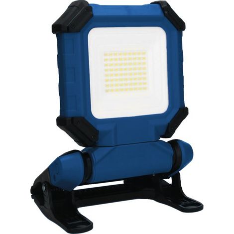 Projecteur Led Batterie Mx Bleu éclairage Portable Puissant Et Autonome - Hexakit