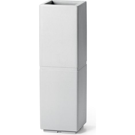 Colonna in resina "Patio" h. 80 cm. Bianco