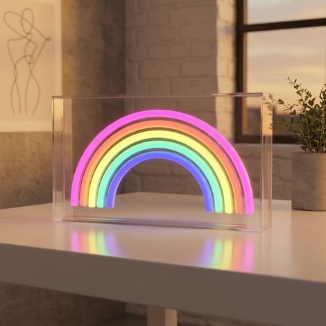 NeonEsque Rainbow USB Neon Sign Light (1/2)
