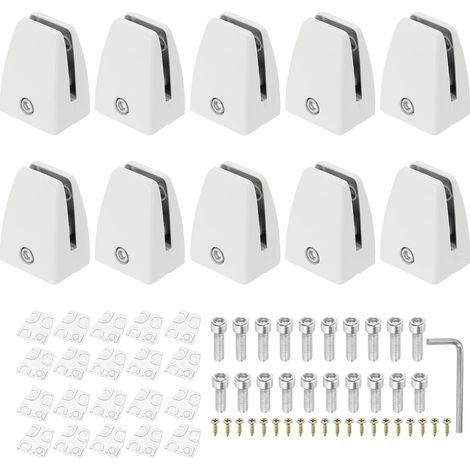 Support pour Séparateur De Bureau Ou Bureau Blanc (1/5)