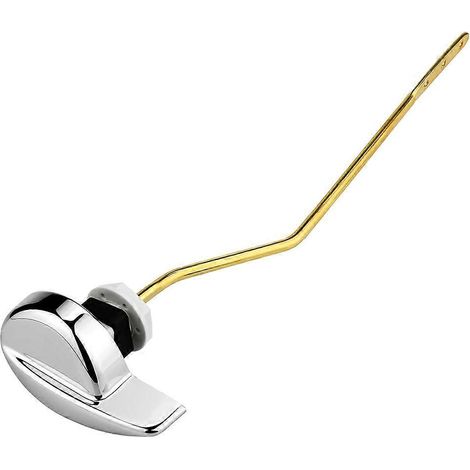 Levier de déclenchement universel THU068 CP pour réservoir de chasse d'eau latéral ST743S compatible avec les réservoirs de toilettes TOTO et Kohler. (1/5)