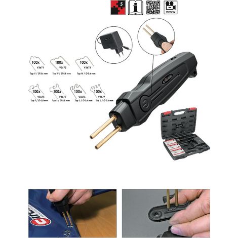 VIGOR Agrafes format M 0,6 mm V4400, 100 pièces