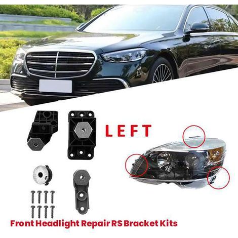 A2228201114 is a repair kit for the left front headlight of a 2014-2021 Mercedes-Benz S-Class W222. (1/4)